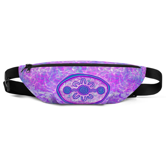 Purple Water Fanny Pack