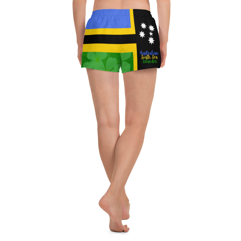Australian South Sea Islander (ASSI) Women’s Recycled Athletic Shorts