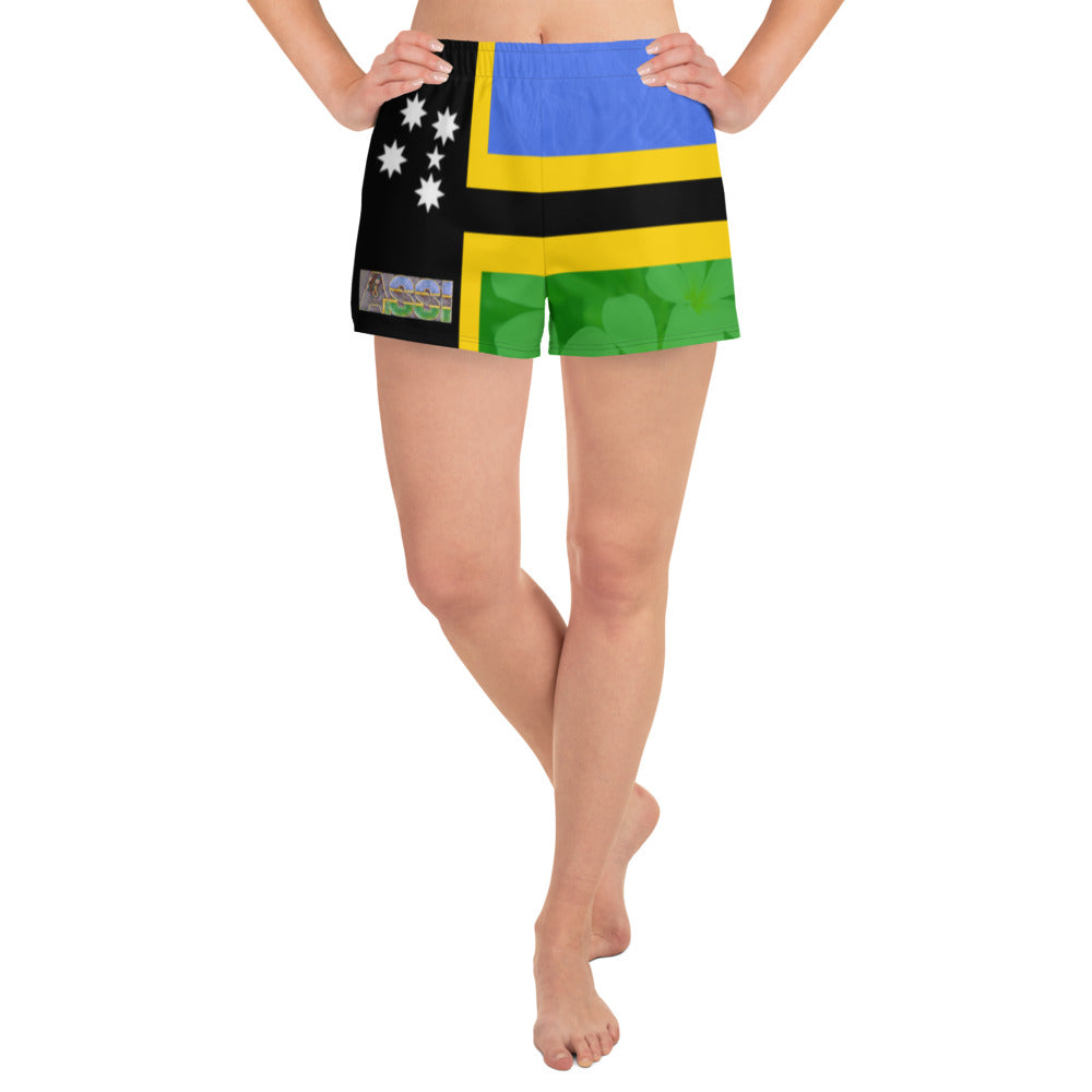 Australian South Sea Islander (ASSI) Women’s Recycled Athletic Shorts
