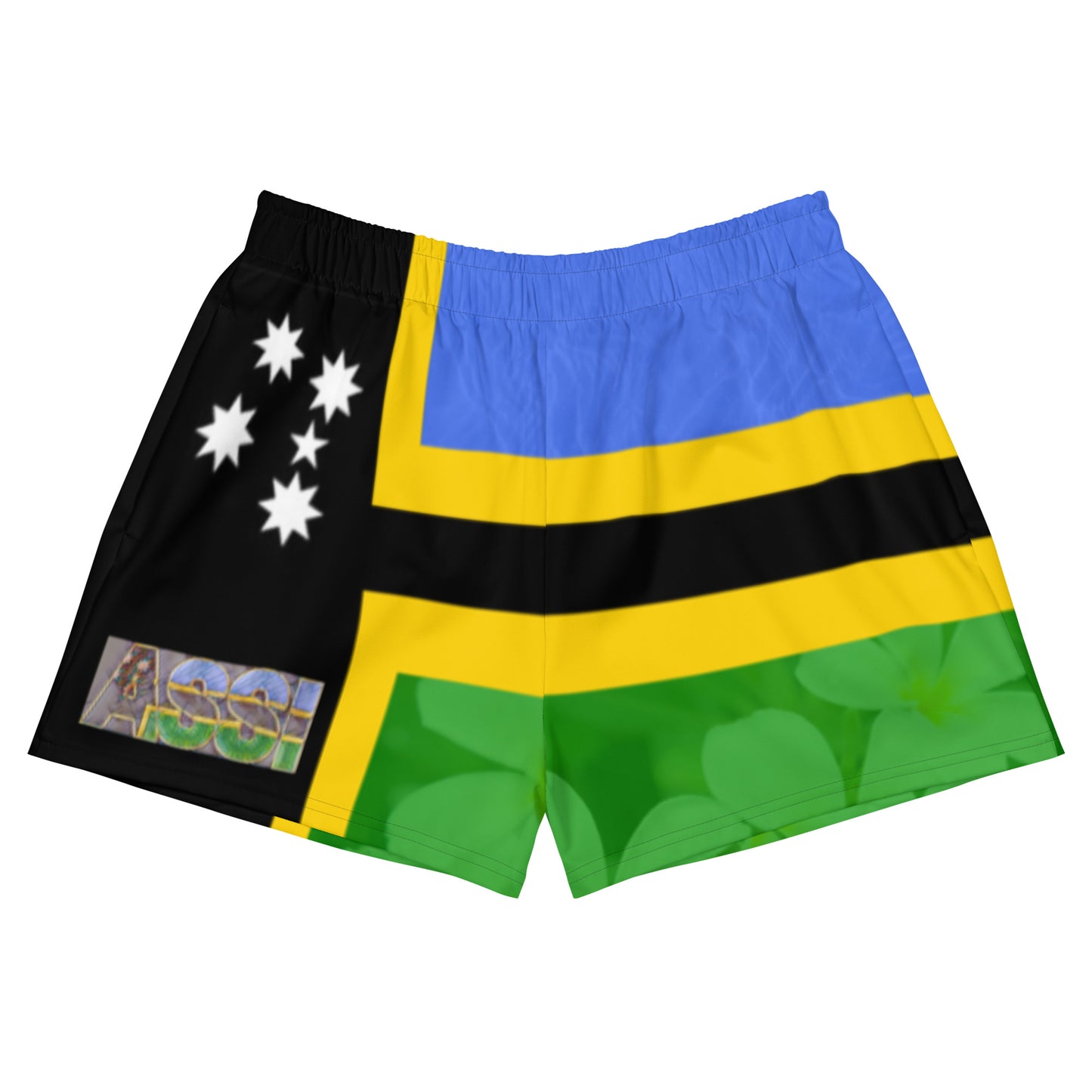 Australian South Sea Islander (ASSI) Women’s Recycled Athletic Shorts