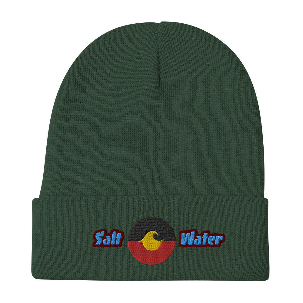 Salt Water Embroidered Beanie