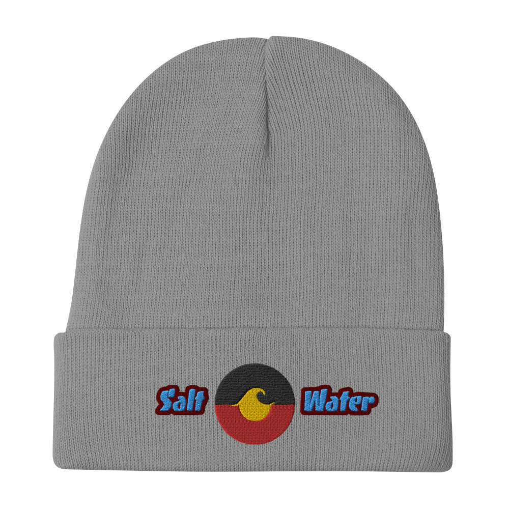 Salt Water Embroidered Beanie