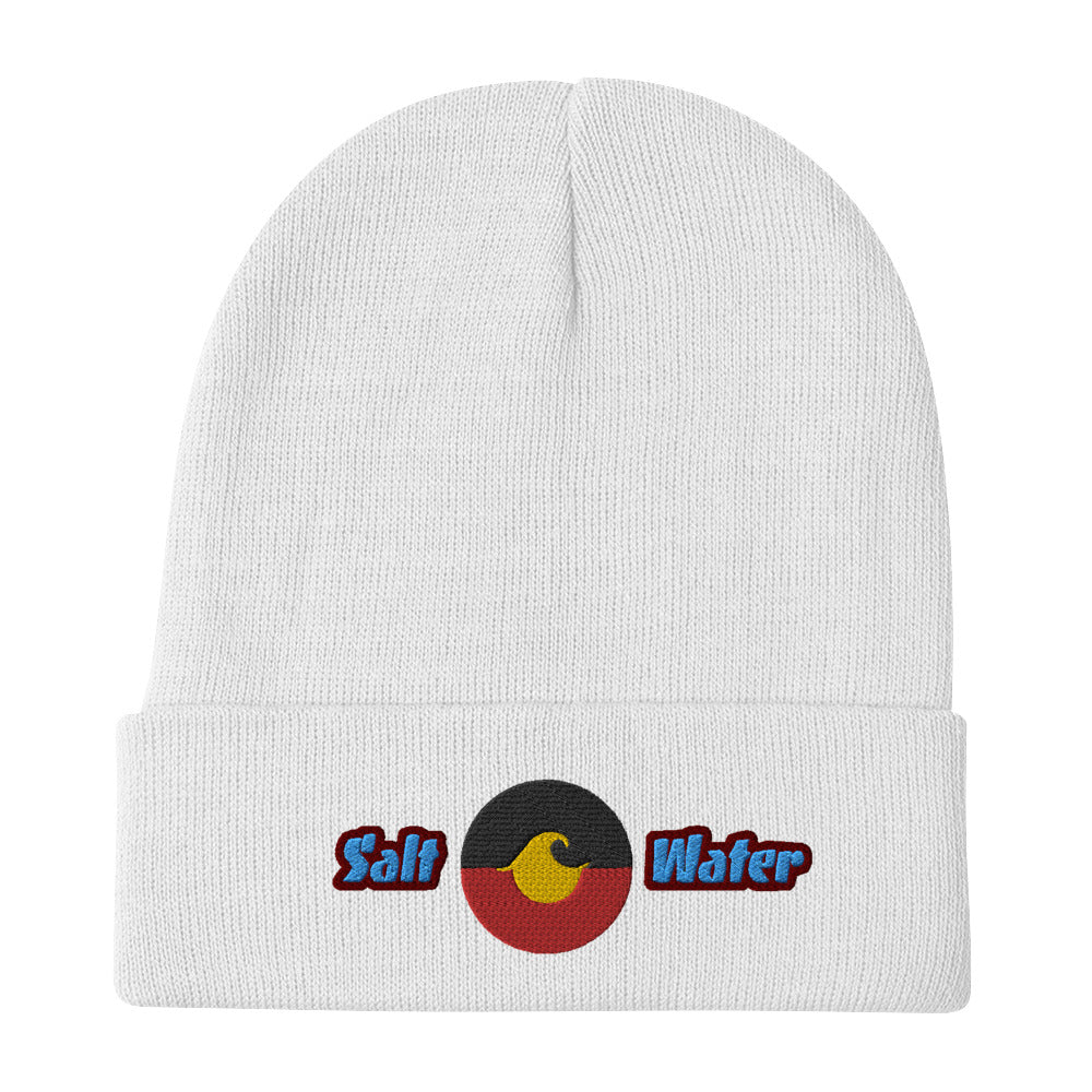 Salt Water Embroidered Beanie