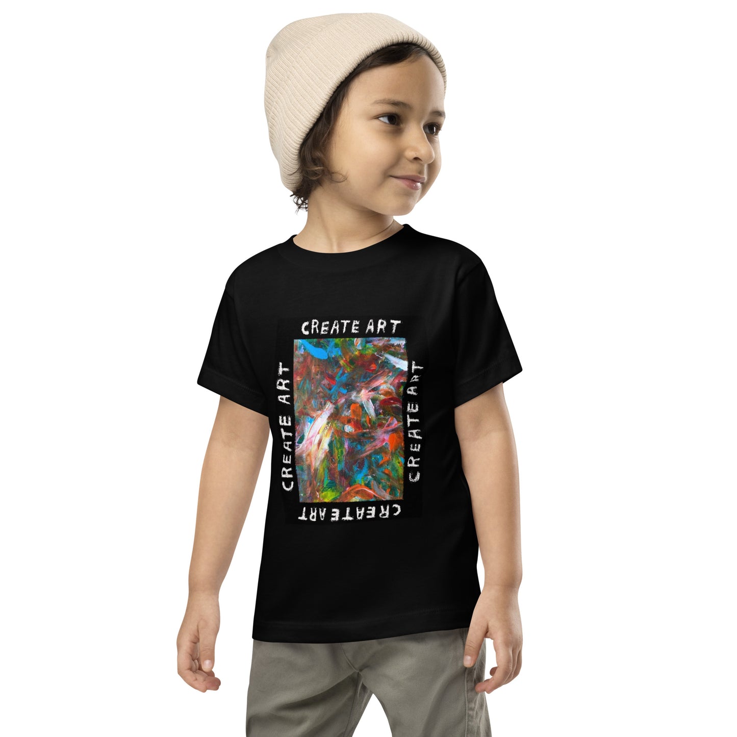 Create Art Toddler Short Sleeve Tee