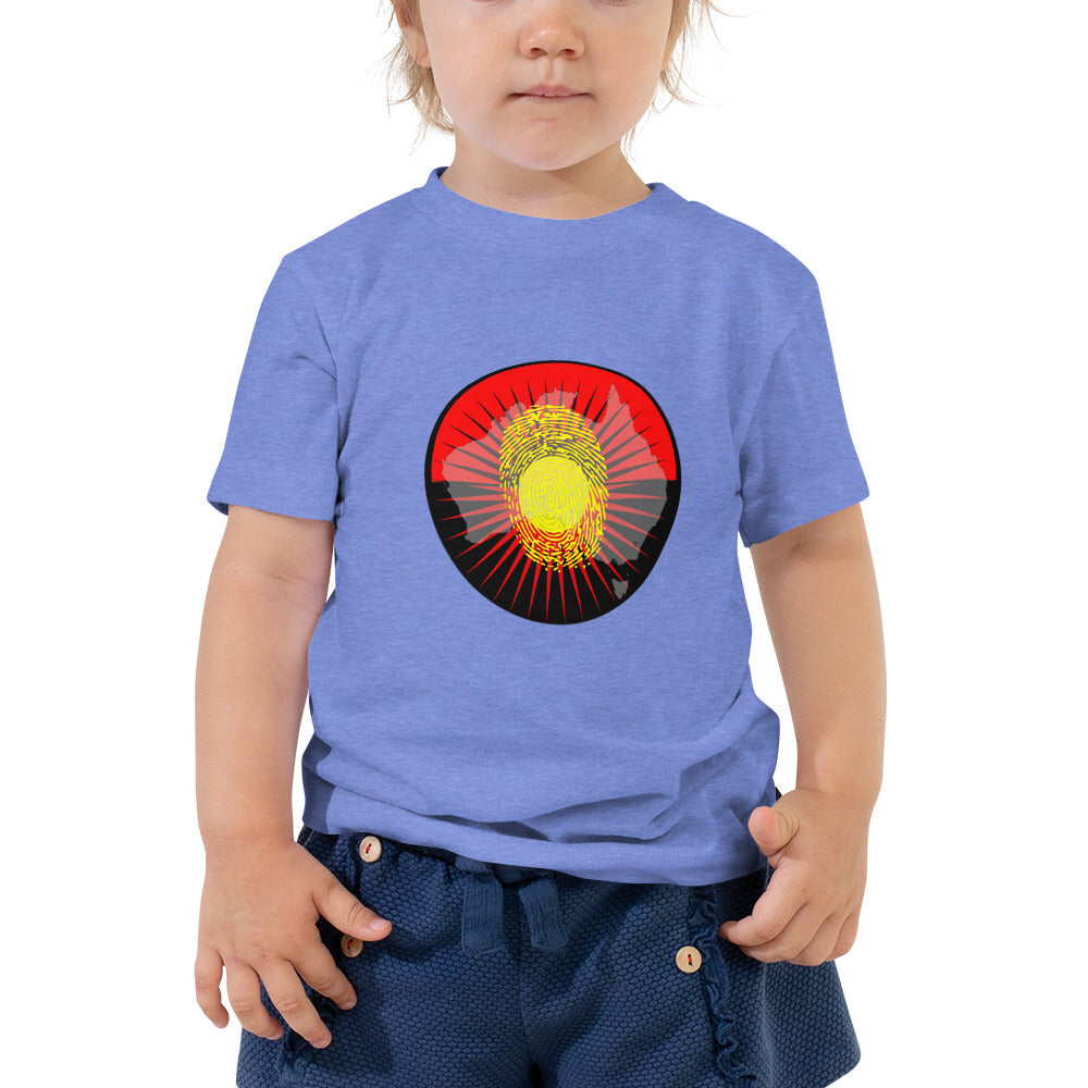 Aboriginal Australia Identity Toddler Short Sleeve Tee