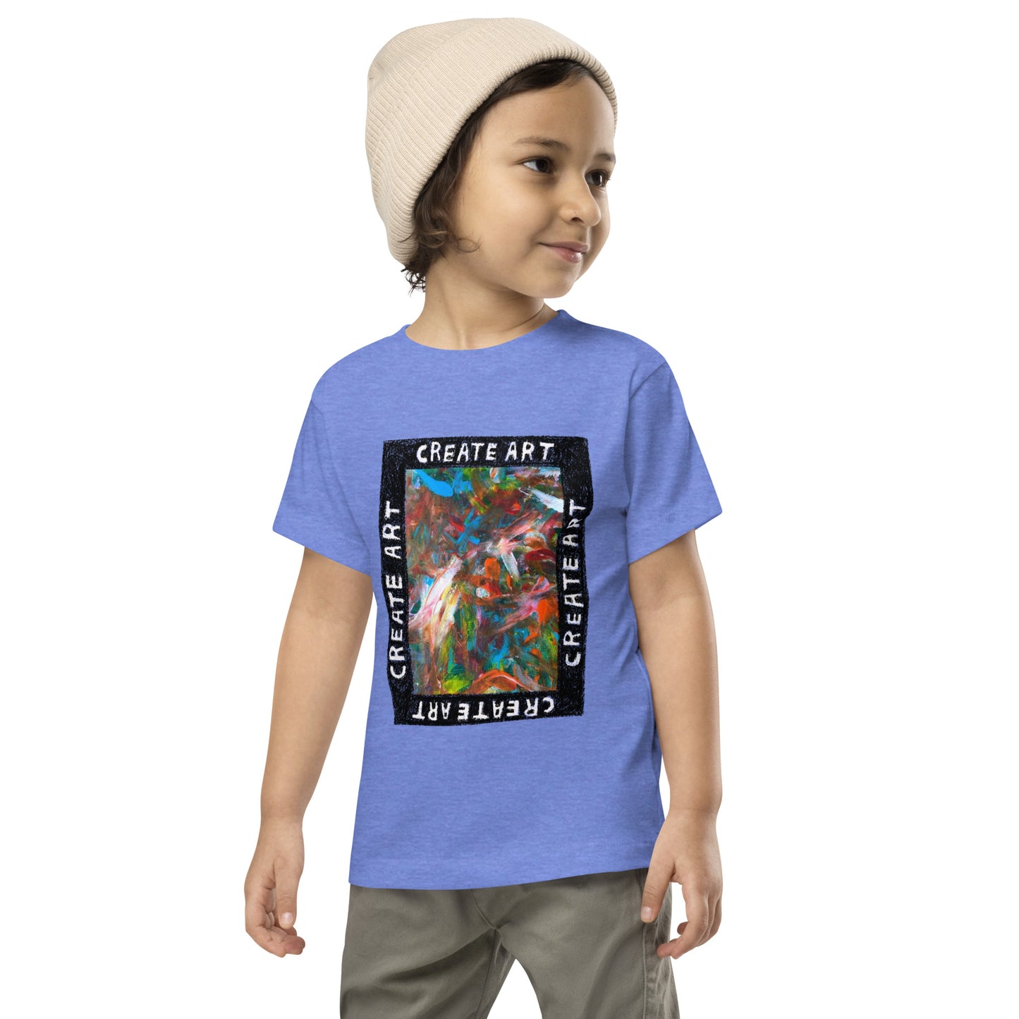 Create Art Toddler Short Sleeve Tee