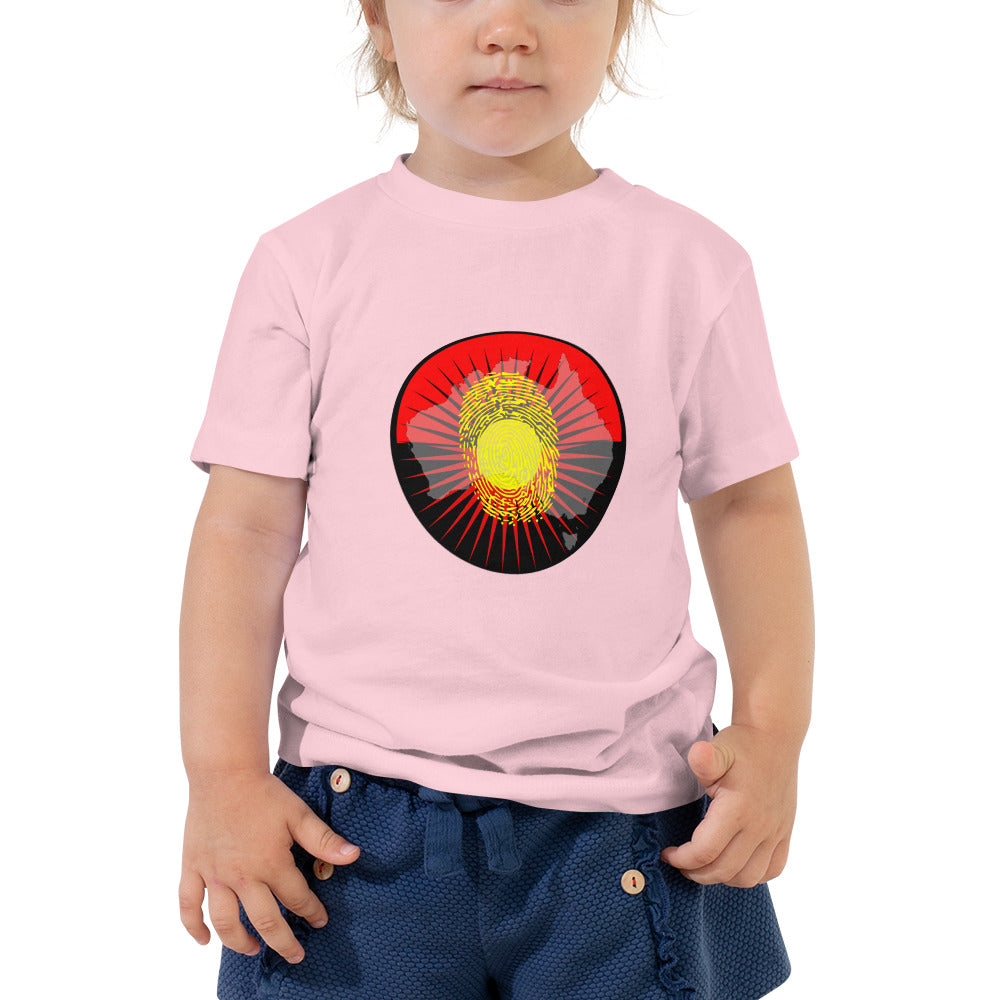 Aboriginal Australia Identity Toddler Short Sleeve Tee