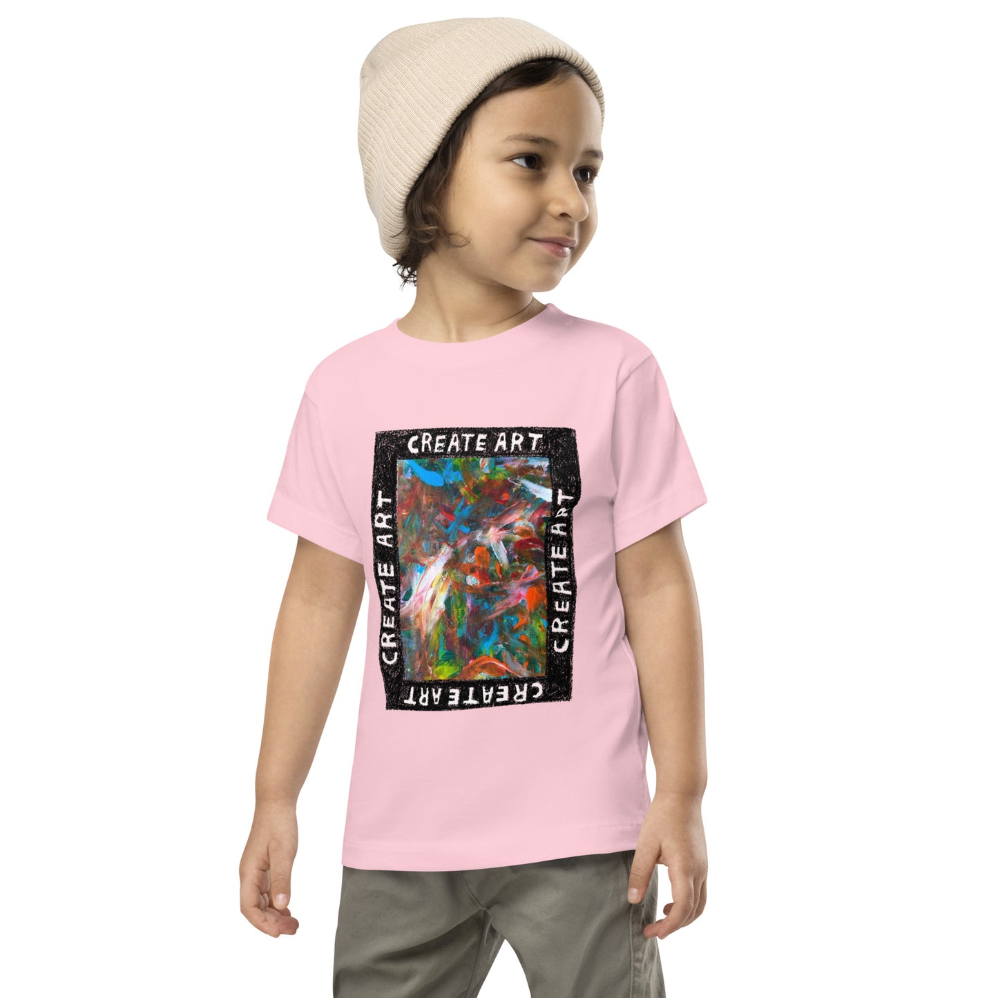 Create Art Toddler Short Sleeve Tee