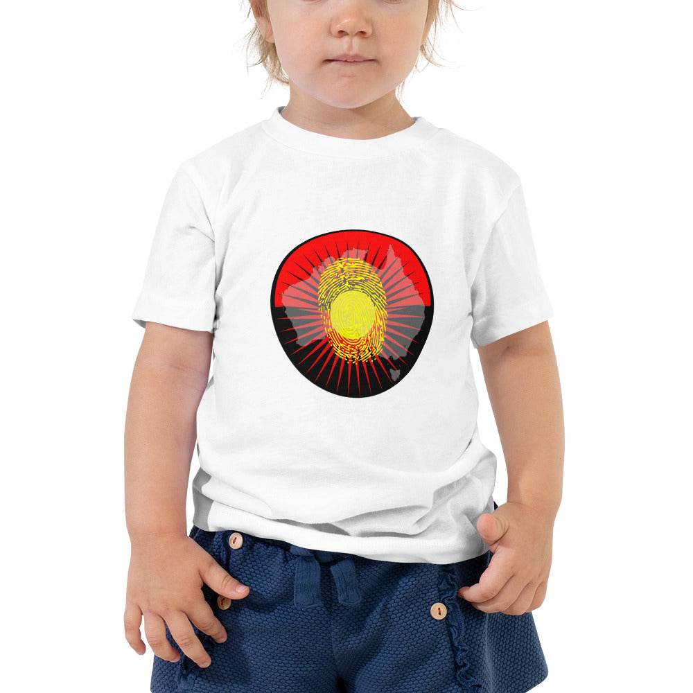 Aboriginal Australia Identity Toddler Short Sleeve Tee