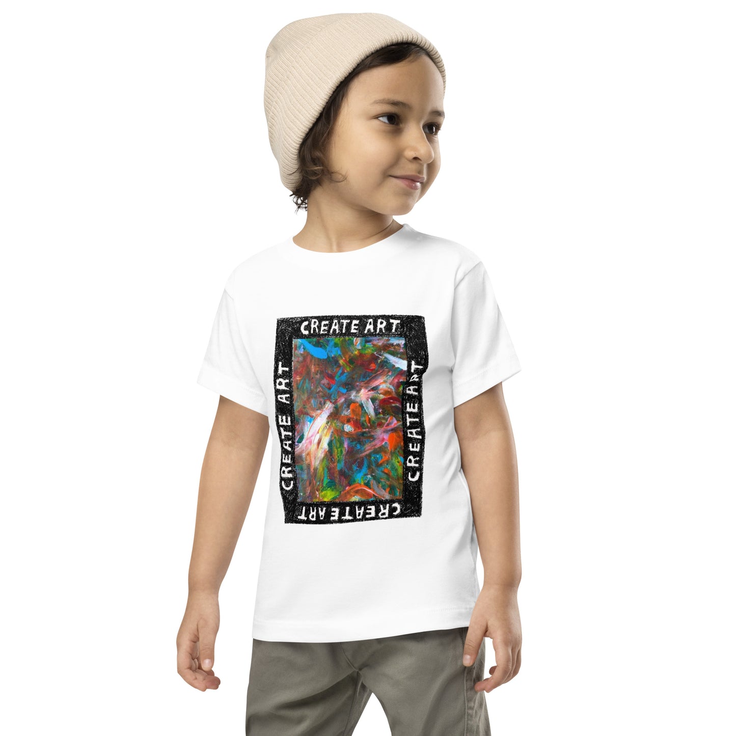 Create Art Toddler Short Sleeve Tee