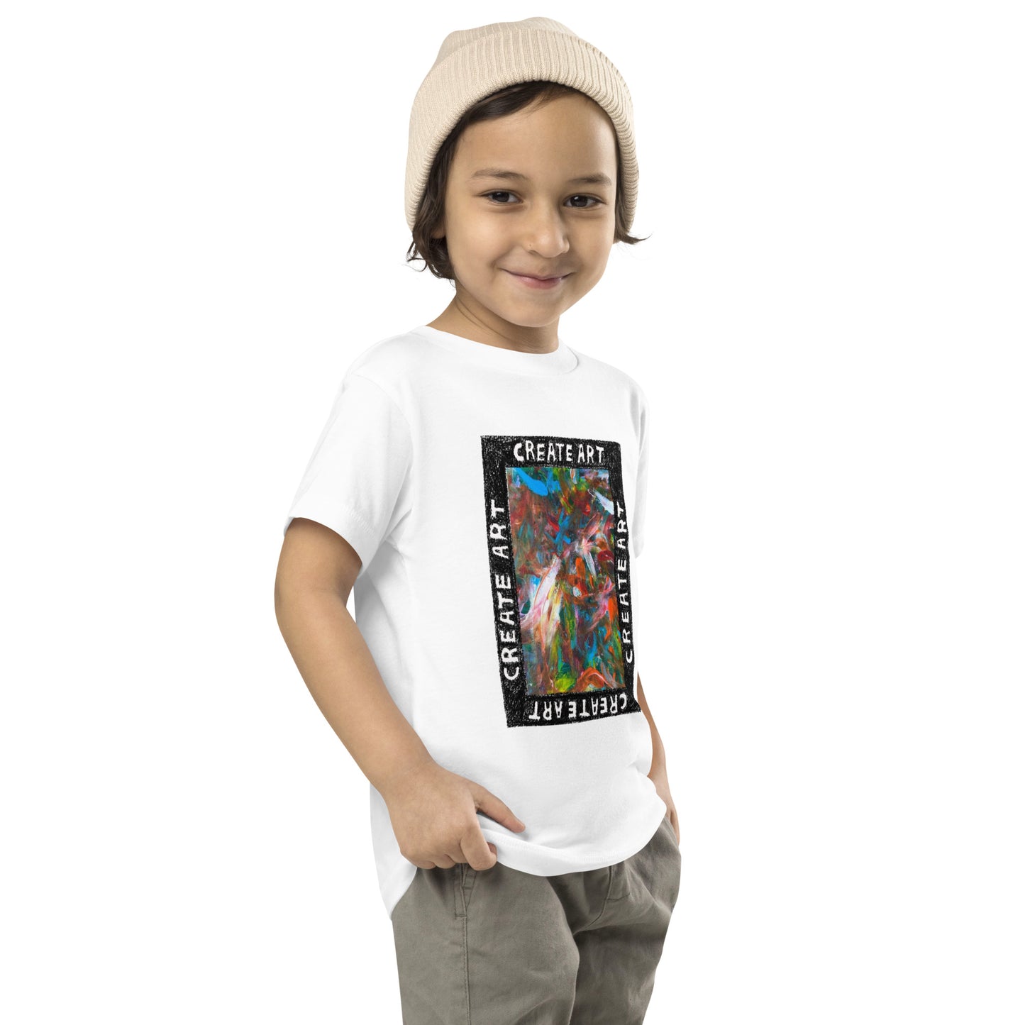 Create Art Toddler Short Sleeve Tee