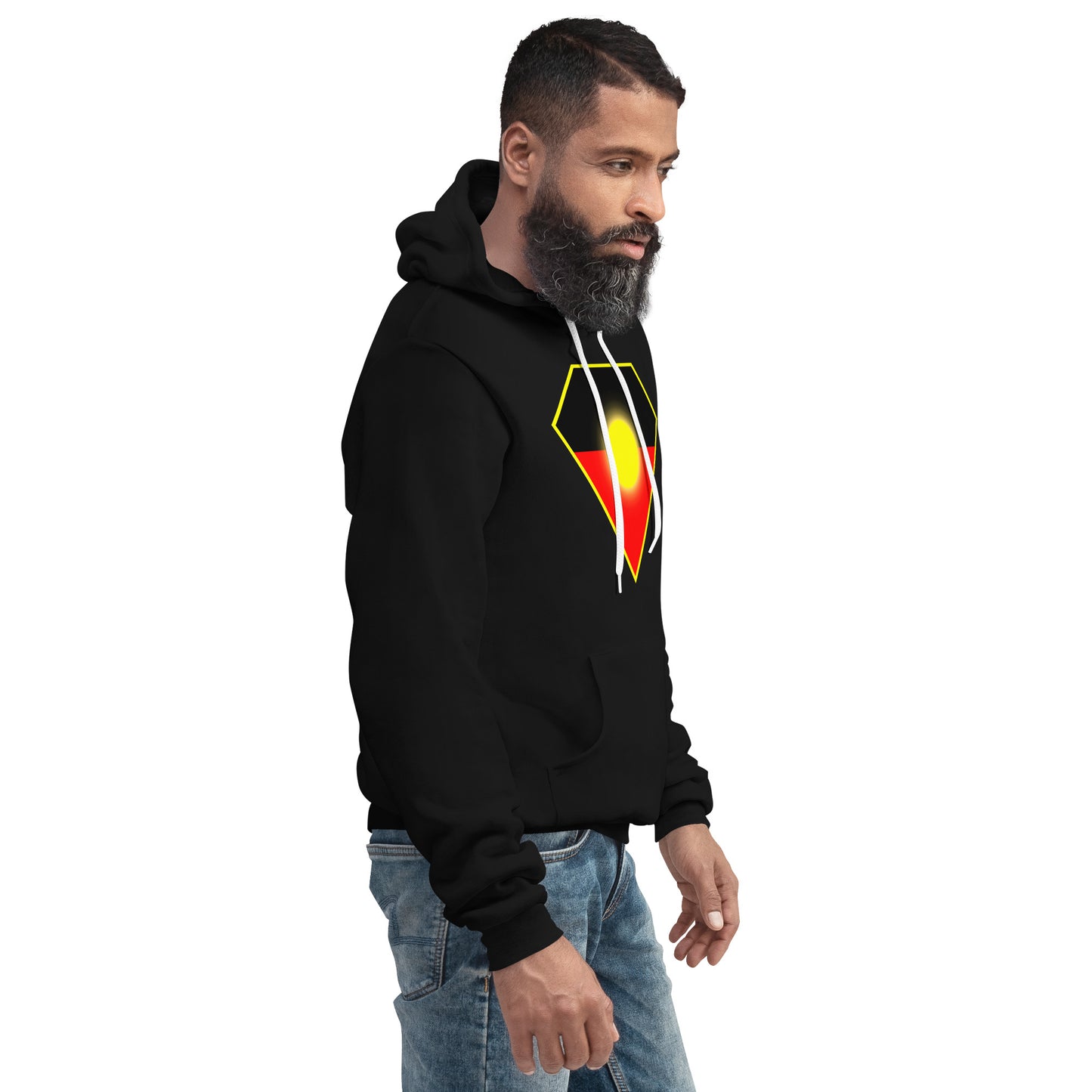 Aboriginal Super Hero Unisex hoodie