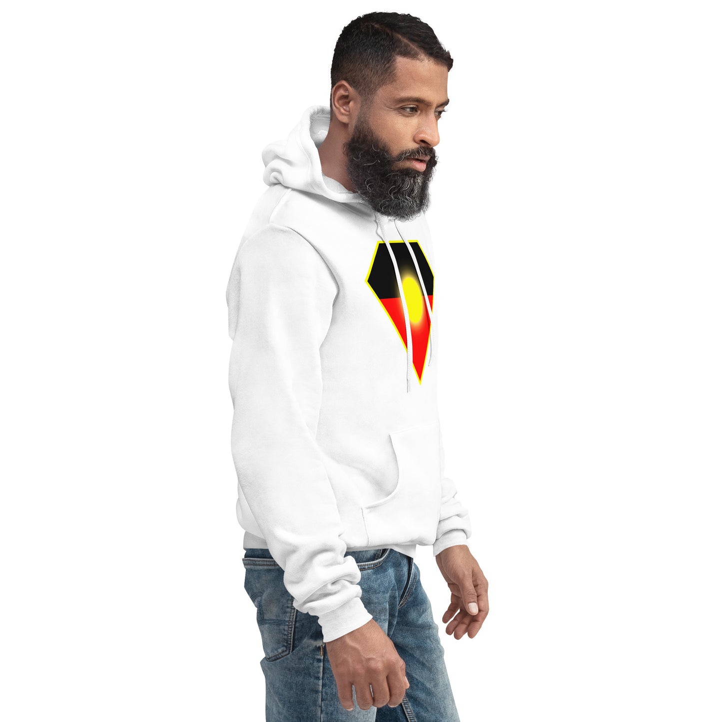 Aboriginal Super Hero Unisex hoodie