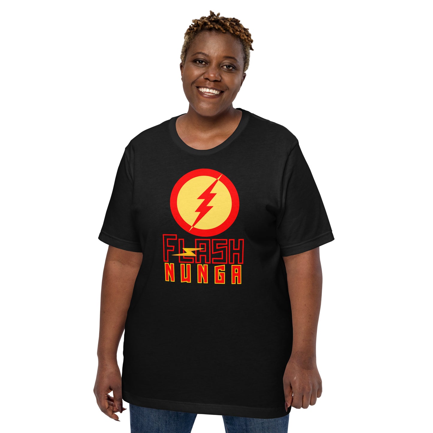 Flash Nunga Unisex t-shirt