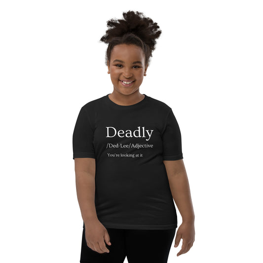 Definition of Deadly Youth Short Sleeve T-Shirt