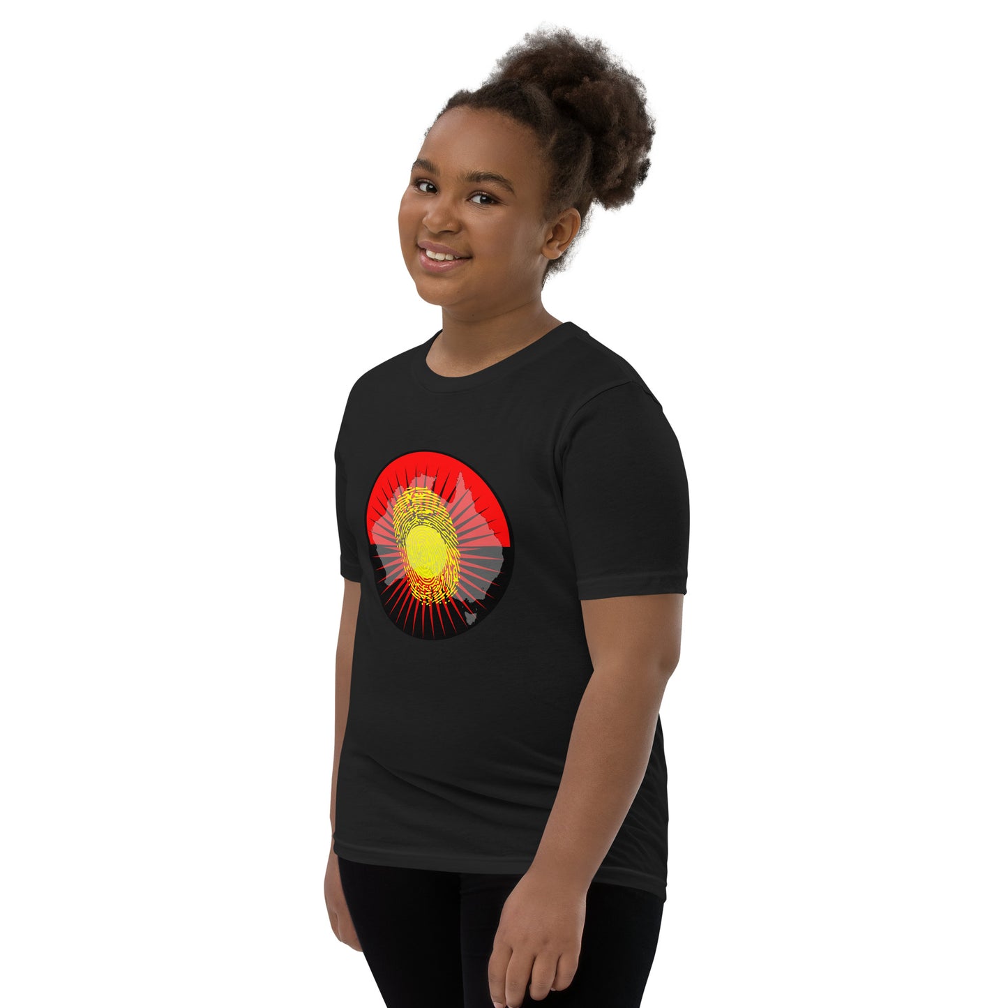 Aboriginal Australia Identity Youth Unisex Short Sleeve T-Shirt