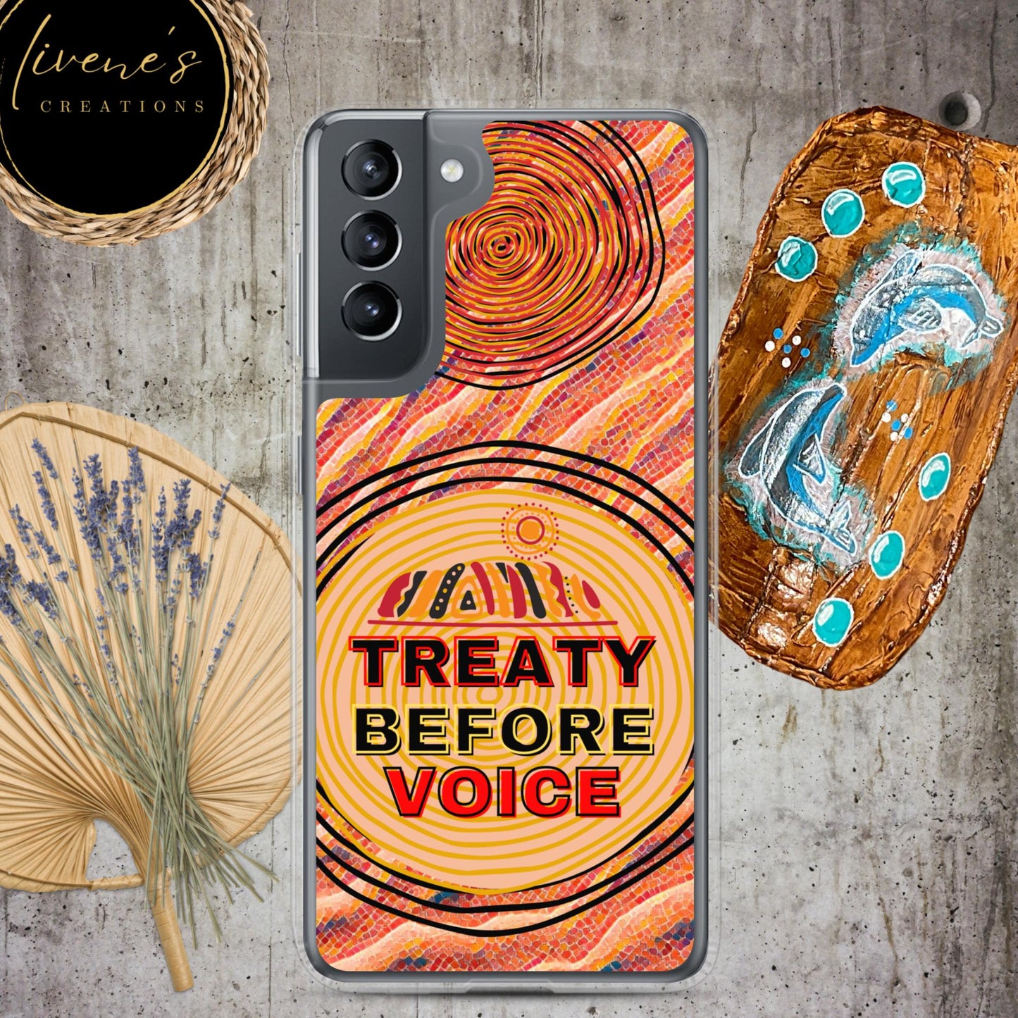 Treaty before Voice Clear Case for Samsung®