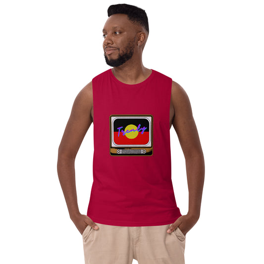 Treaty TV Men’s drop arm tank top