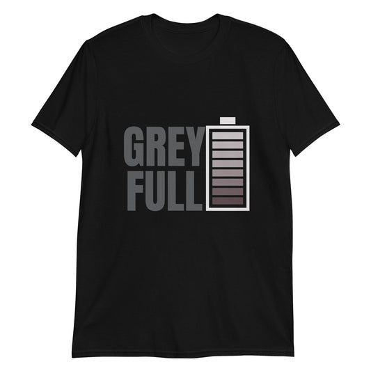 Grey Full - Short-Sleeve Unisex T-Shirt