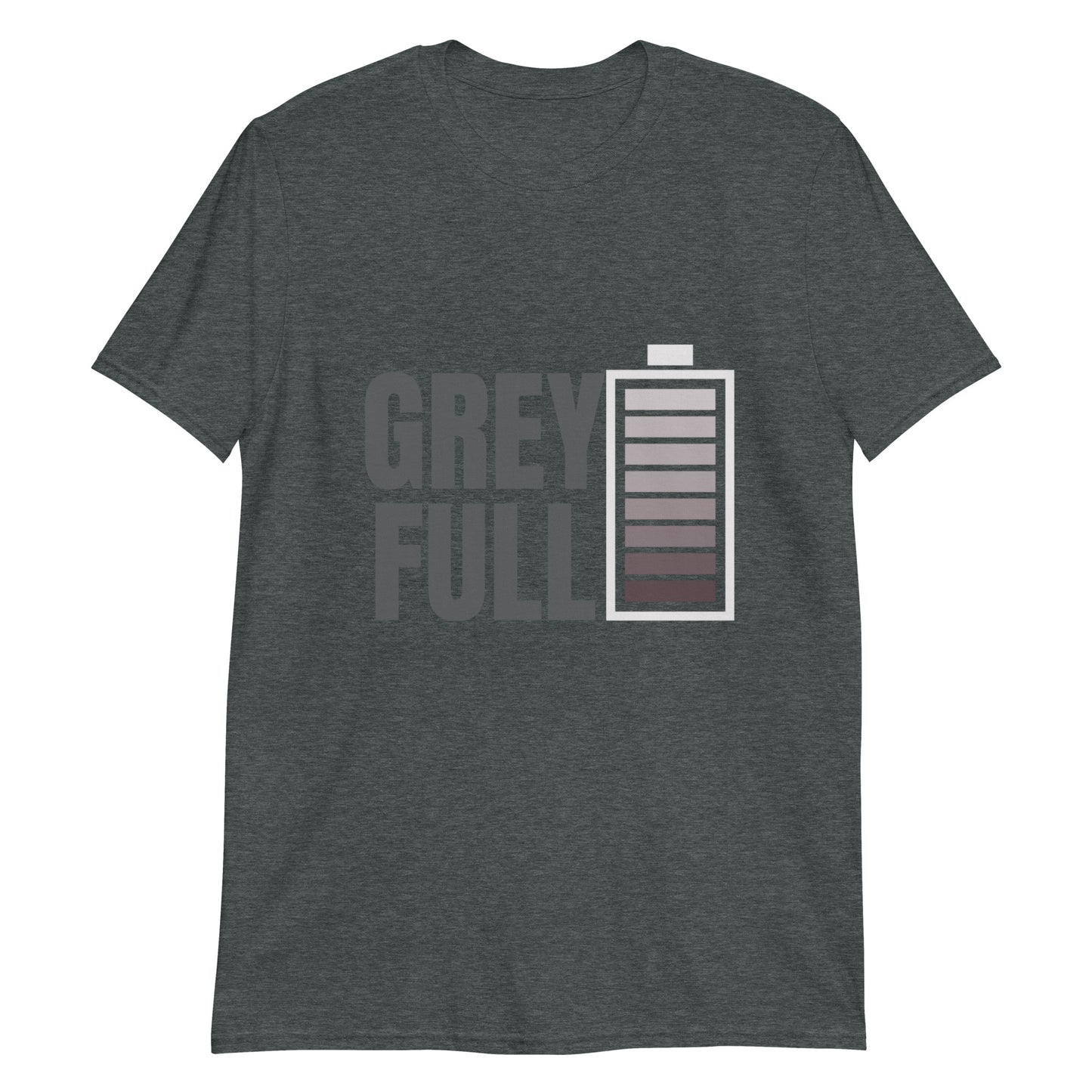 Grey Full - Short-Sleeve Unisex T-Shirt