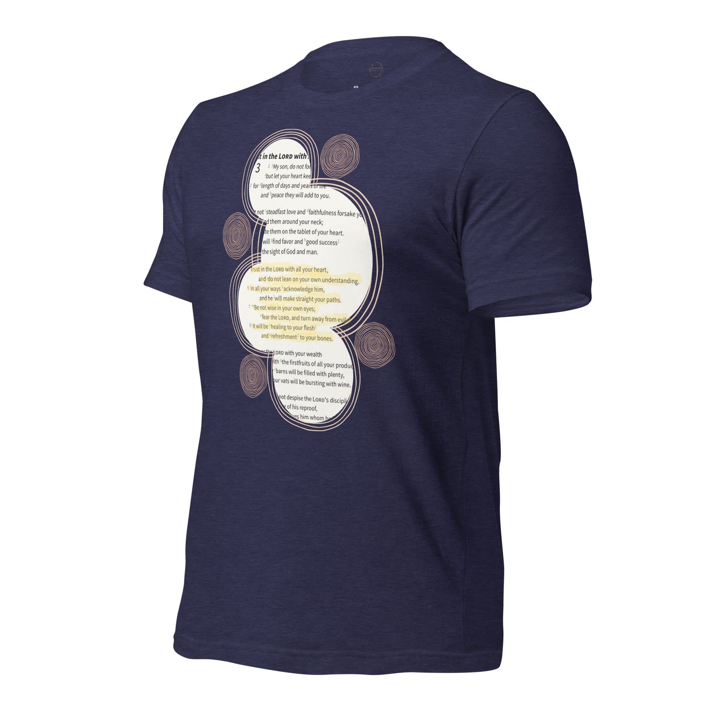 Proverbs 3 Unisex t-shirt