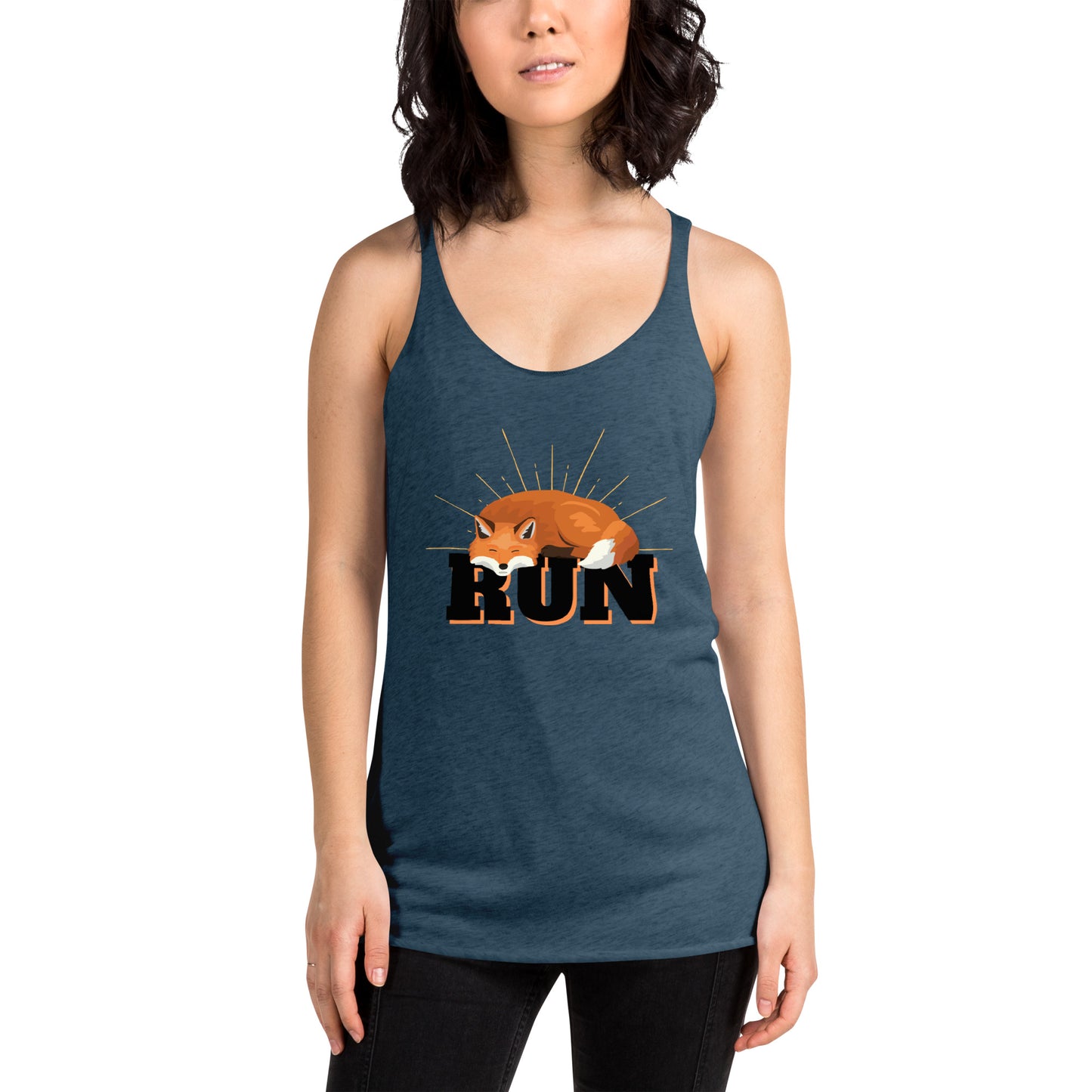 Fox on the Run Women's Racerback Tank