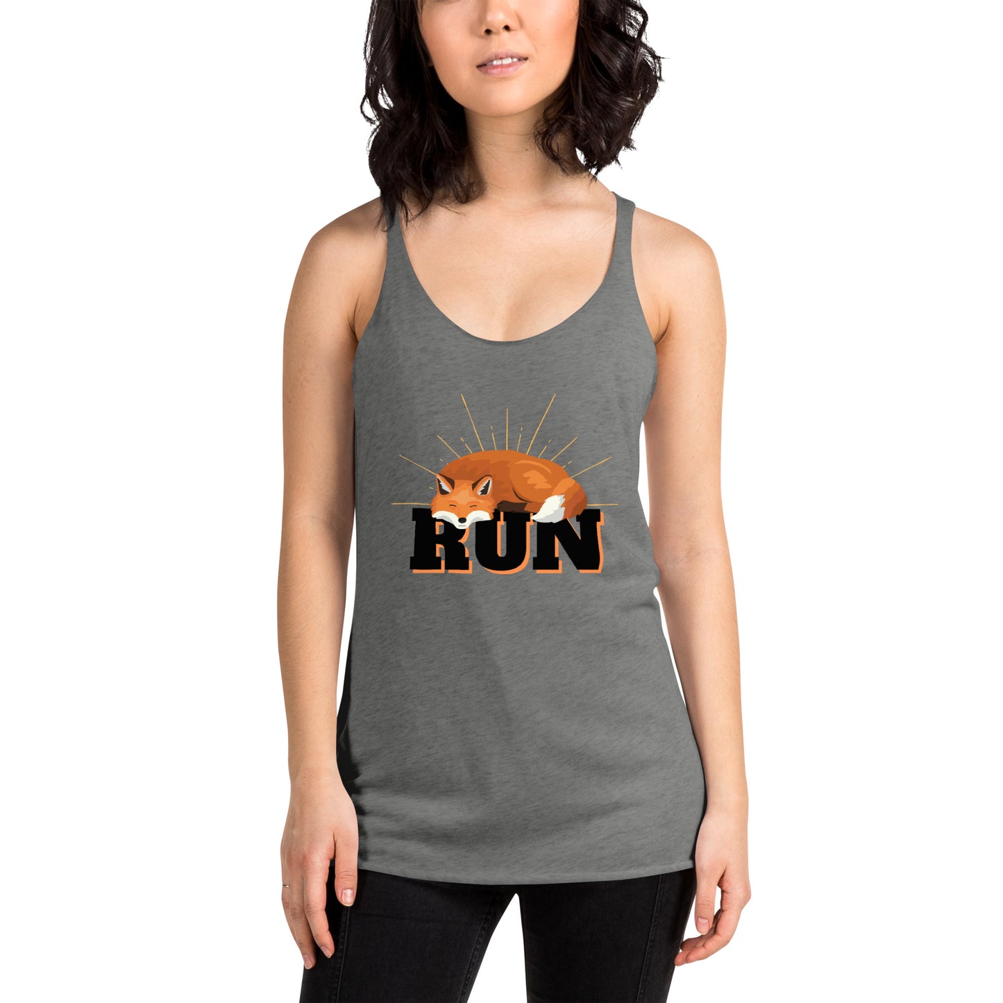 Fox on the Run Women's Racerback Tank