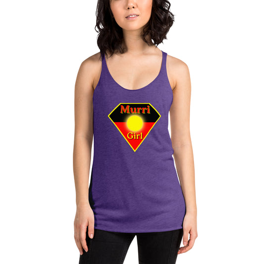 Murri Girl SuperWomen's Racerback Tank